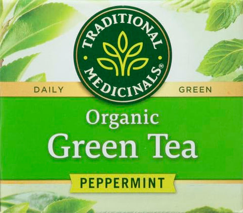 Traditional Medicinals Organic Green Tea, Peppermint, 16 Count Traditional Medicinals Organic Green Tea, Peppermint, 16 Count
