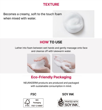 NEURADERM Calming Foaming Cleanser 100ml