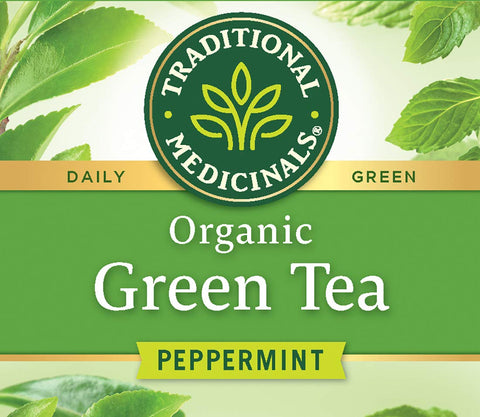 Traditional Medicinals Organic Green Tea, Peppermint, 16 Count Traditional Medicinals Organic Green Tea, Peppermint, 16 Count