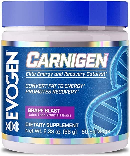 Evogen Carnigen  Grape Blast 50 servings Evogen Carnigen  Grape Blast 50 servings