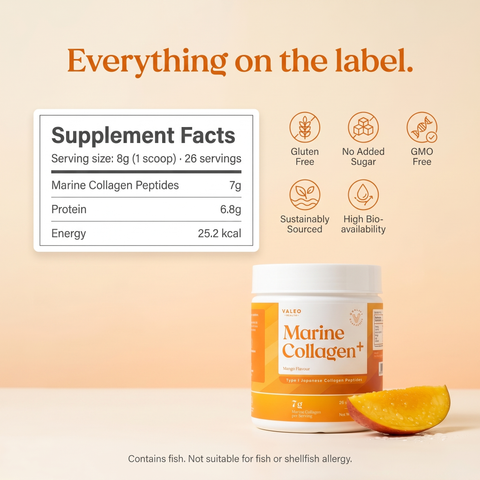 Valeo Marine Collagen+ Mango Flavour