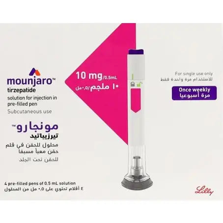 Mounjaro 10mg Pre-filled Pen 4s