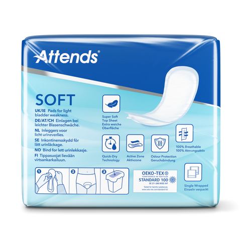 ATTENDS SOFT 3 EXTRA 12'S