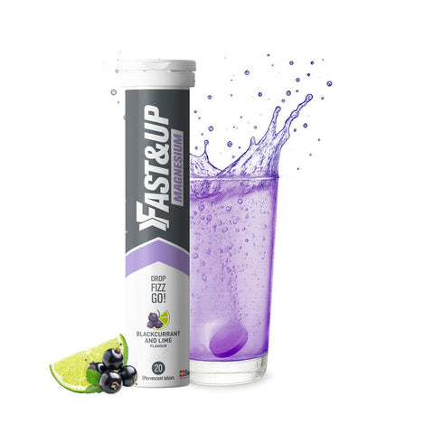 FAST & UP MAGNESIUM BLACKCURRANT LIME 20 TABLETS