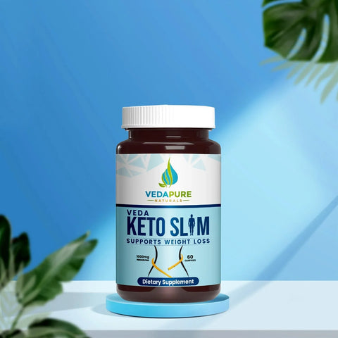Vedapure Keto Slim and Jaw Dropping Skin Gummies Combo
