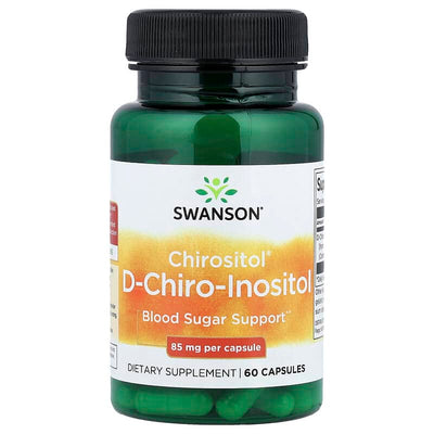 Swanson, Chirositol D-Chiro-Inositol, 85 mg, 60 Capsules
