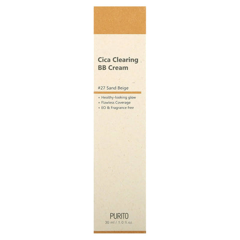 PURITO Wonder Releaf Centella BB Cream #27 Sand Beige [30ml]