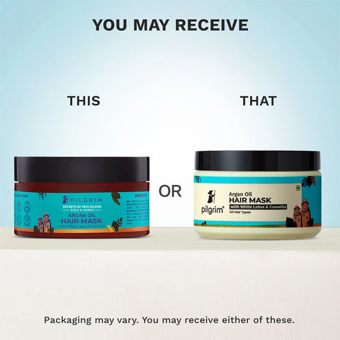 PILGRIM Argan Oil Hair Mask with White Lotus & Camellia 200g