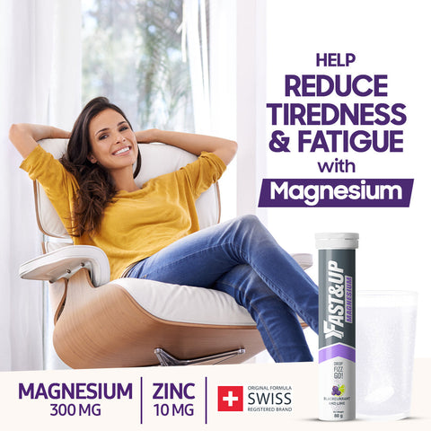 FAST & UP MAGNESIUM BLACKCURRANT LIME 20 TABLETS