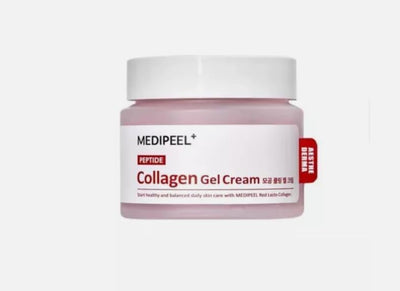 MEDI-PEEL Red Lacto Collagen Hydro Gel Face Cream - Vegan Collagen & Hyaluronic Acid, 80ml