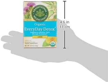 Traditional Medicinals Tea Everyday Detox Lem