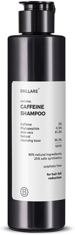 Brillaire Caffeine Shampoo - Hair Fall Control, Sulfate-Free - 200ml
