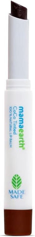 Mamaearth CoCo Tinted Lip Balm - Cocoa & Vitamin E, 100% Natural, 2g