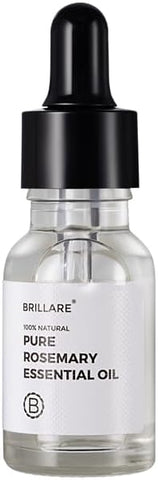 Brillaire Pure Rosemary Essential Oil - 100% Natural Topical Hair Treatment - 15ml