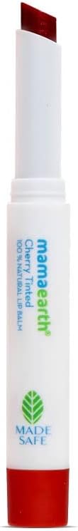Mamaearth Cherry Tinted Lip Balm - Natural Ingredients, 12-Hour Moisturization, 2g