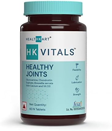 HK Vitals Joint Support Tablets - Glucosamine 1400mg, Chondroitin, Calcium & Vitamin D3, 60 Tablets
