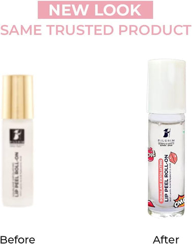 Pilgrim Squalane Lip Peel Roll-On with Lactic Acid & Hyaluronic - 6ml - Image 5