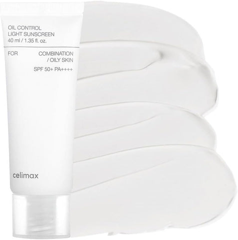 Celimax Oil Control Light Sunscreen Spf 50+Pa+++ 40Ml