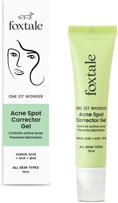 Foxtale Anti-Acne Gel with Salicylic & Glycolic Acid - 15ml