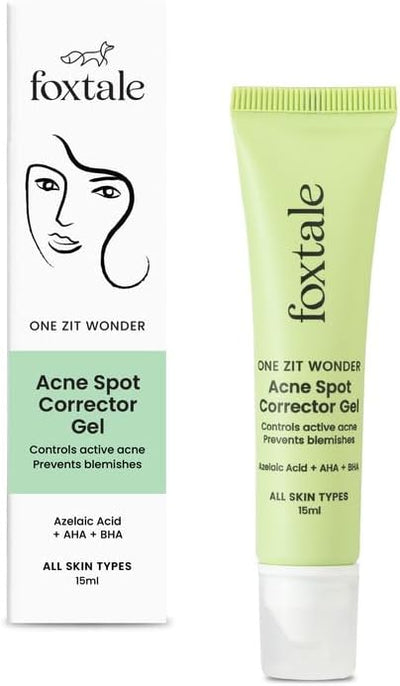 Foxtale Anti-Acne Gel with Salicylic & Glycolic Acid - 15ml