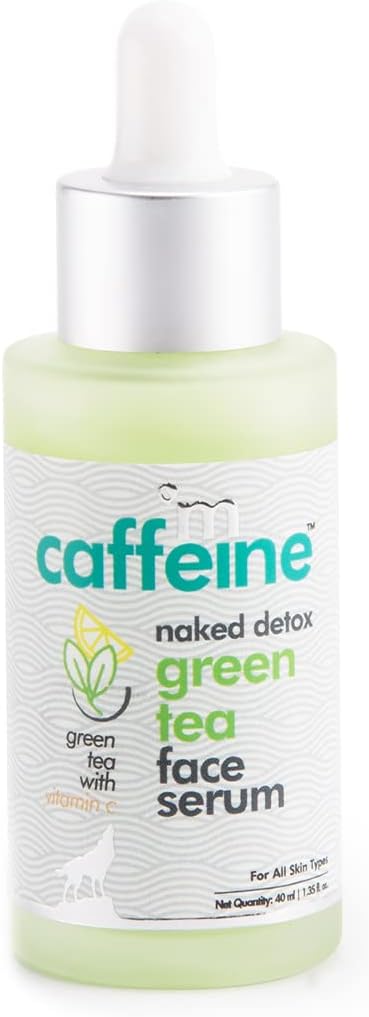 mCaffeine Green Tea Face Serum with Vitamin C and Hyaluronic Acid - 40ml