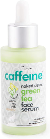 mCaffeine Green Tea Face Serum with Vitamin C and Hyaluronic Acid - 40ml