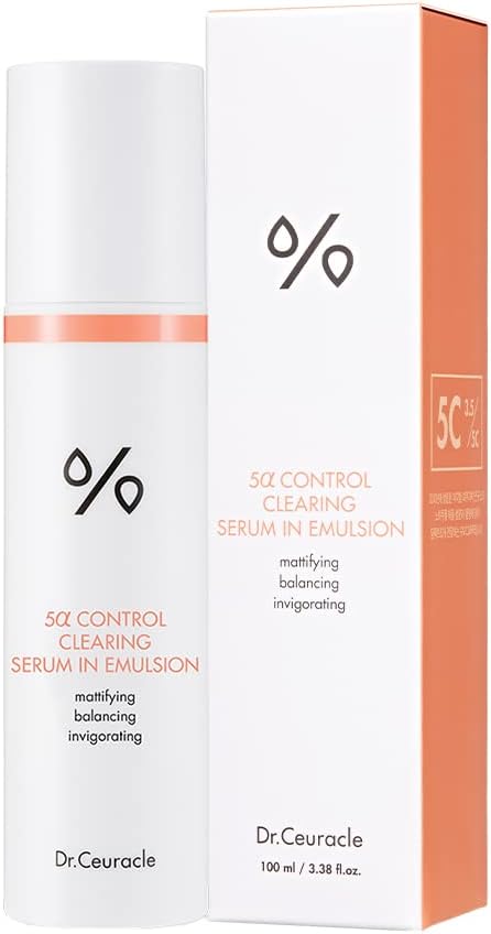 Dr.Ceuracle 5α Control Clearing Serum In Emulsion - Shine Control, 100ml