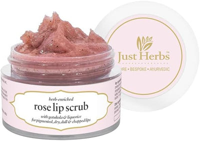 Just Herbs Ayurvedic Rose Lip Scrub & Lip Mask Duo - 30g