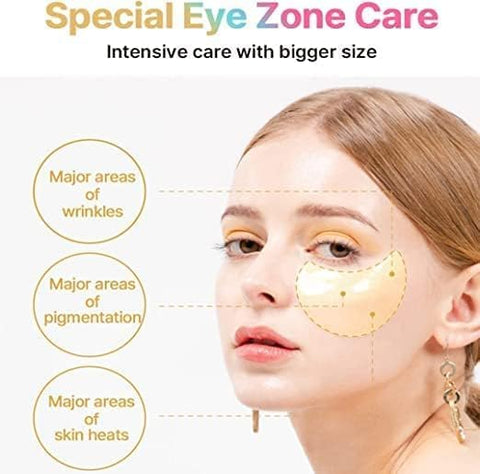 K-SECRET SEOUL 1988 Extra Illuminating Eye Gel Patches with Vitamin C - Under Eye Masks, Pack of 10 - Image 3