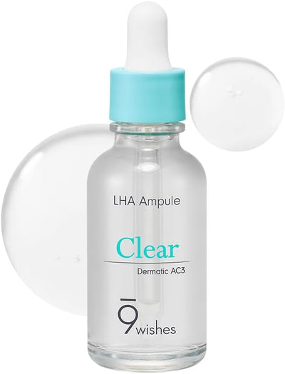 9Wishes Dermatic Cica Ampule - Soothing Serum for Sensitive Skin, 30ml