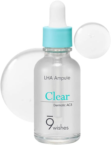 9Wishes Dermatic Cica Ampule - Soothing Serum for Sensitive Skin, 30ml