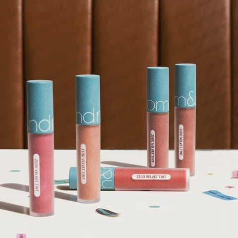 Rom&Nd Zero Velvet Lip Tint - Fade Red, Blurring Effect, 5.5g - Image 4