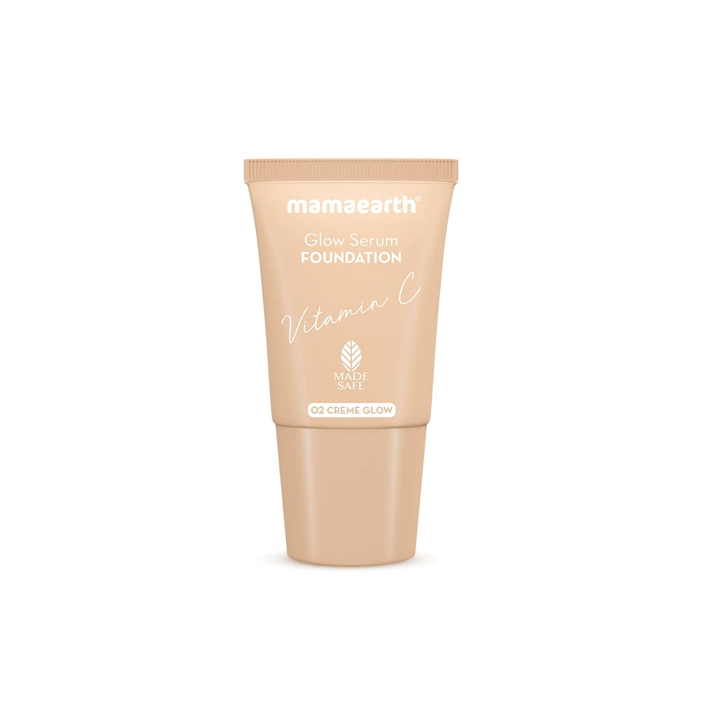 Mamaearth Glow Serum Foundation-02 Creme Glow 18 ml