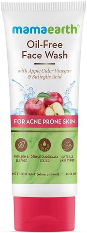 Mamaearth Oil Free Face Wash - Apple Cider Vinegar & Salicylic Acid, 100ml