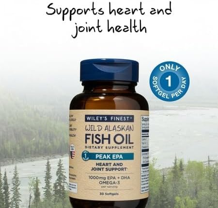 Wiley's Finest Peak EPA Softgels - High Omega-3, 30 Count - Image 3
