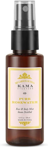 Kama Ayurveda Pure Rose Water - Herbal & Ayurvedic, 50 ml