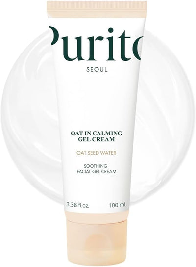 Purito Oat Calming Gel Cream - 77% Oat Seed Water, 100ml