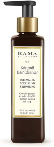 Kama Ayurveda Bringadi Hair Cleanser - Sulphate-Free, Ayurvedic Formula - 200ml
