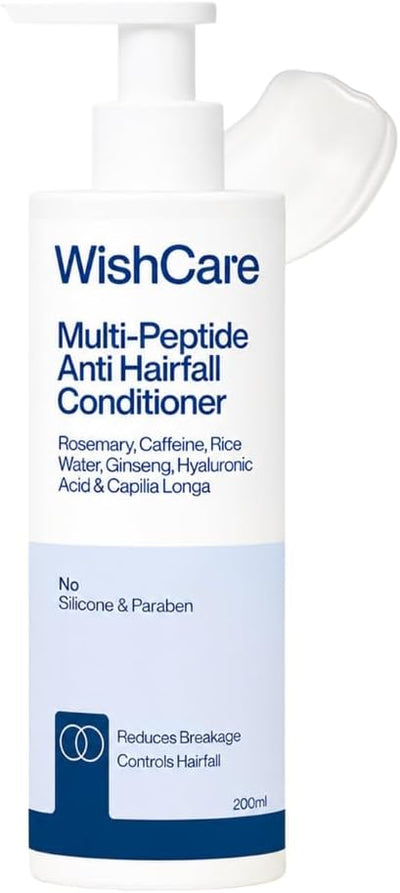 WishCare Multi Peptide Rice Water Anti Hairfall Conditioner - 200ml