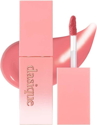 Dasique Juicy Dewy Tint #09 Peach Pudding - Creamy Pink Coral Lip Tint, 5g
