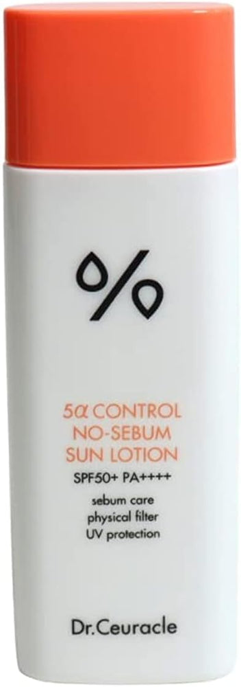 Dr.Ceuracle 5A Control No Sebum Sun Lotion - Lightweight, 50ml
