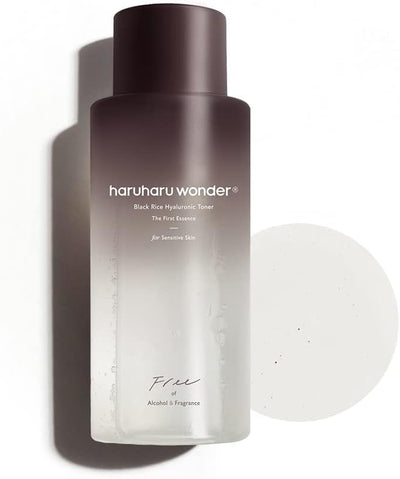 Haruharu Black Rice Hyaluronic Toner - Alcohol & Fragrance Free, 300ml