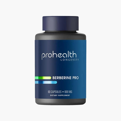ProHealth Berberine Pro Capsules - Herbal Supplement with Alpha Lipoic Acid & Bioperine, 60 Count