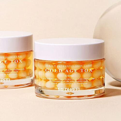 MEDI-PEEL Gold Age Tox H8 Anti-Aging Face Cream with Silkworm Extract, 50g - Image 4