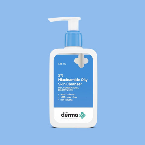 The Derma Co Niacinamide Oily Skin Cleanser - 2% Formula, 125ml - Image 2