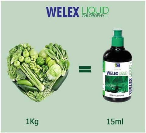 Welex Liquid Chlorophyll - Vitamins & Minerals, 500ml - Image 2