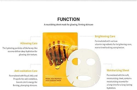 Dr.Ceuracle Vita Propolis Antioxidant Sheet Mask - 30ml - Image 3