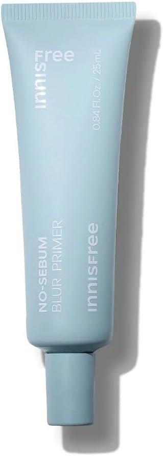 Innisfree No-Sebum Blur Primer, Semi-Matte Cream, 25ml