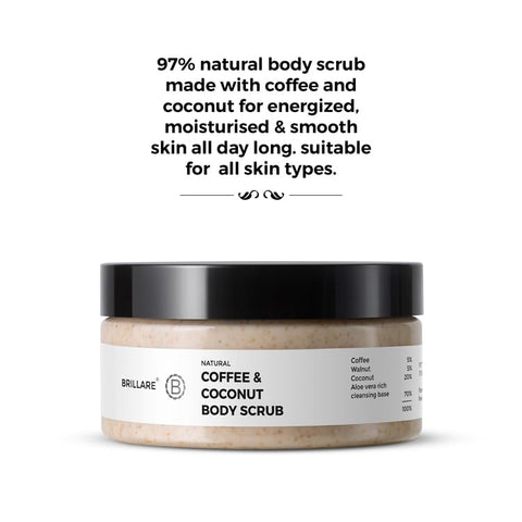 Brillaire Coffee & Coconut Body Scrub 200Gm