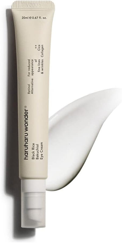 Haruharu Black Rice Bakuchiol Eye Cream - Retinol Alternative, 20ml